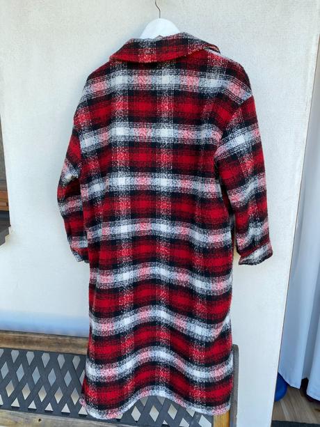 Dlhý prechodný kabát, zara,s