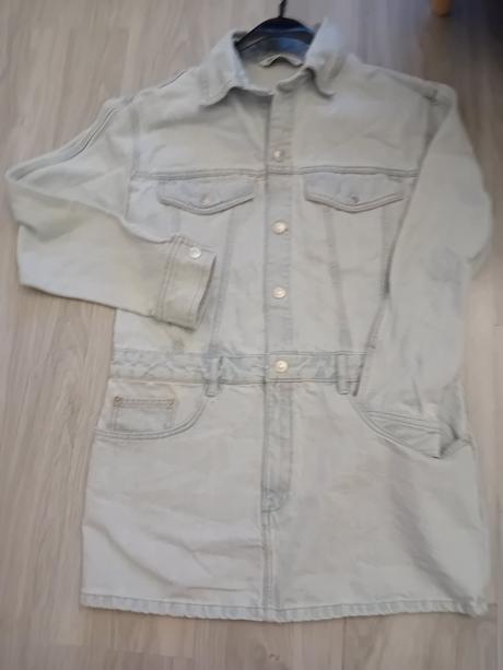 Dámske riflové šaty, zara,l