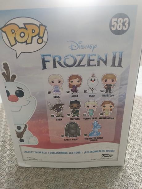 Figúrka olaf - edícia frozen, 583, 