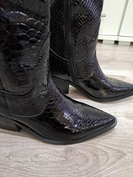 Čierne  čižmy, 37