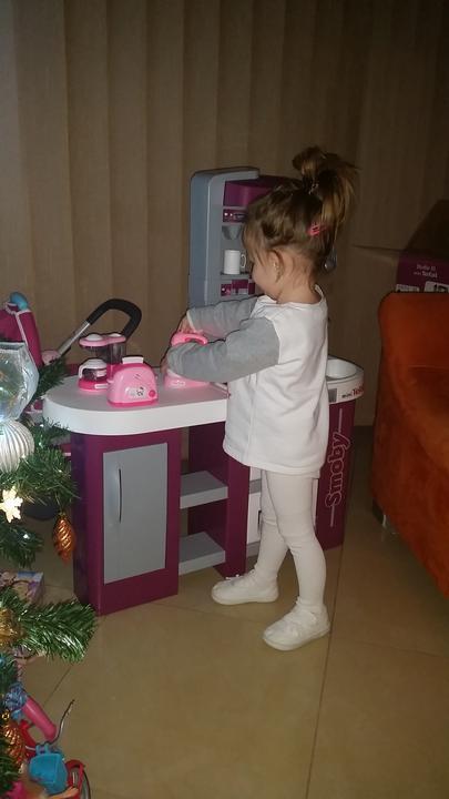 Smoby fialovo-šedá kuchynka tefal studio xl, 