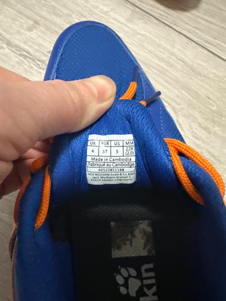 Nenosene tenisky jack wolfskin, jack wolfskin,37