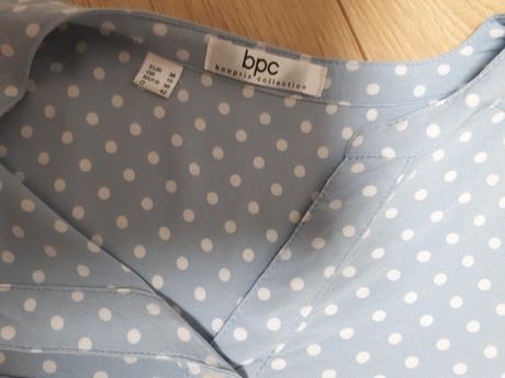 Bodkovaná blúzka, bonprix,36