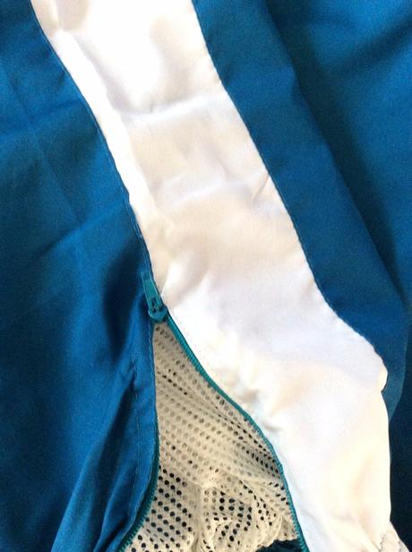 Šušťaky podšité sieťkou, xl