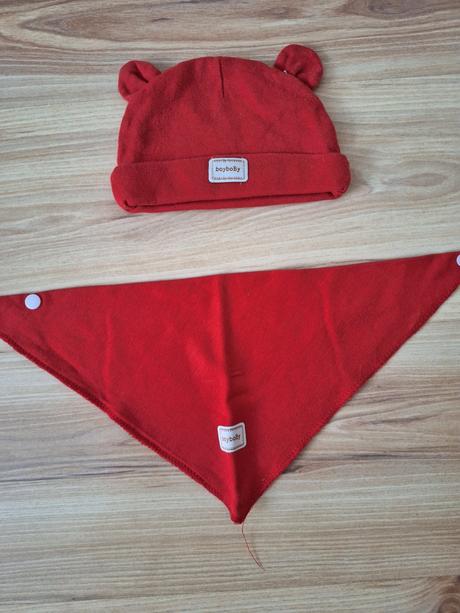 Set ciapka/podbradnik, 56