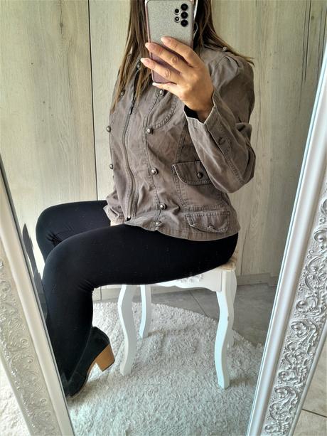 Riflová bunda-xl, xl