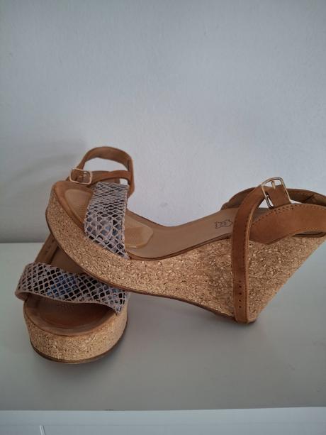 Kožené sandálky lasocki pc 59 eur 1x obuté, lasocki,38