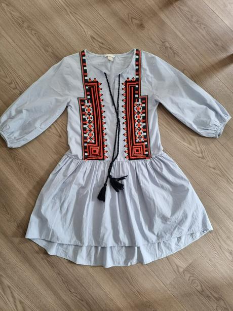 Košeľové šaty, h&m,36