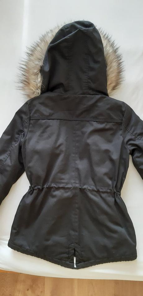 Kvalitná čierna parka only, only,m