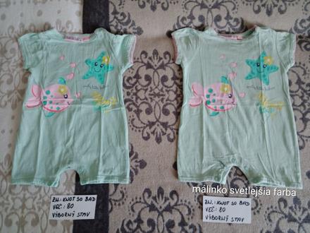 Dievčenske opaľovacky zn.knot so bad veľ.80, 80