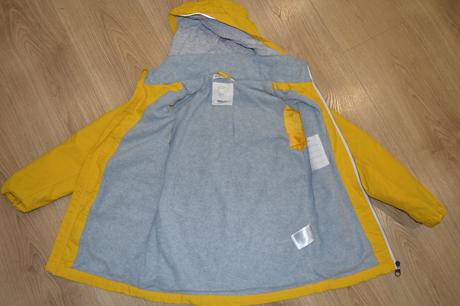 Nepremokavá bunda, h&m,128