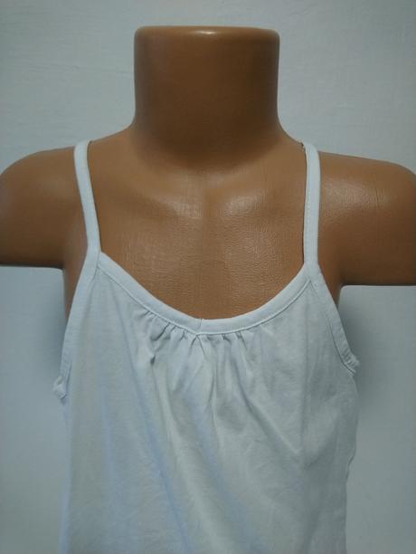 Dievčenské biele bavlnené  tričko, crashone, crashone,152