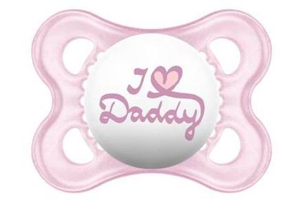 Mam silikónový cumlík love ortodontický 1ks, 2-6m, lovi