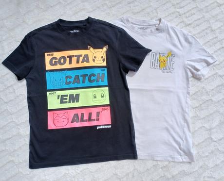 2x tričko pikachu c&a veľ.134, c&a,134