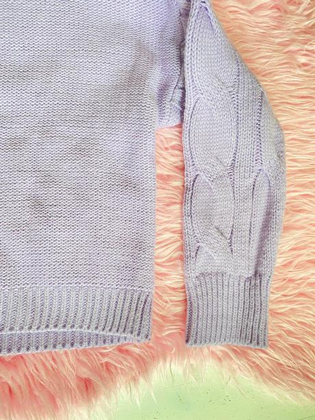 Levanduľový svetrík, s