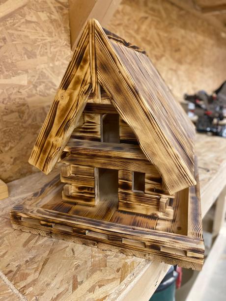 Domček pre vtáčiky/ dekorácia, 