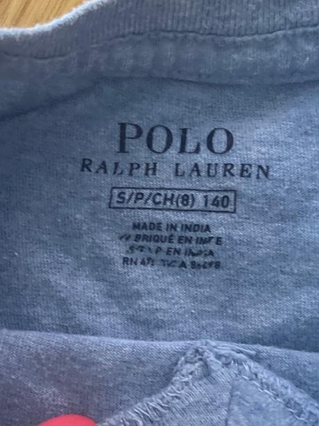 Tričko rl s véčkom, ralph lauren,140
