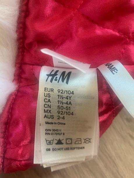 Zimná čiapka hello kitty, h&m,98