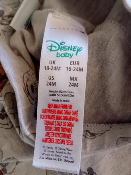 Detské legíny 12/18, disney,80