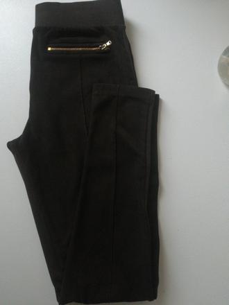 Semišové legíny, f&f,36