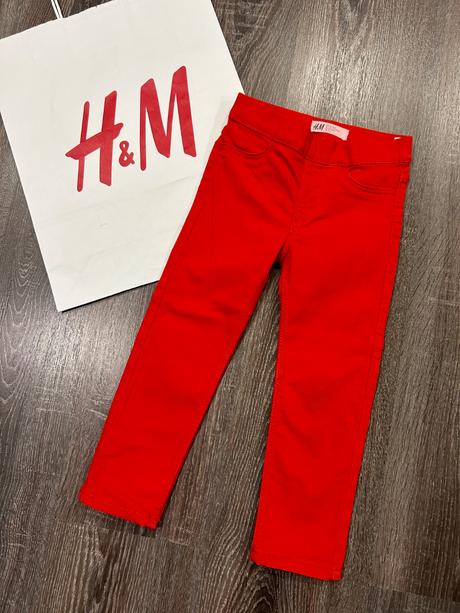 H&m štýlove nohavice č.98, h&m,98