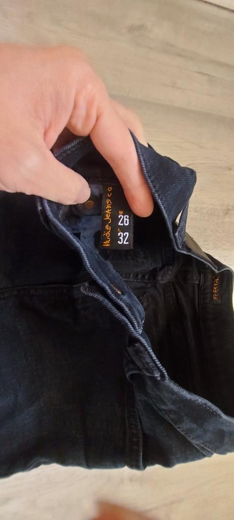 Krásne rifle zn.nudie jeans co s vysokým pásom, 32