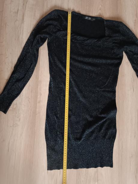 Šaty s dlhým rukávom, m