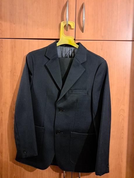 Detské sako tmavo modré, <50