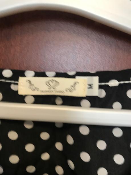 Šaty bodkované letné, m