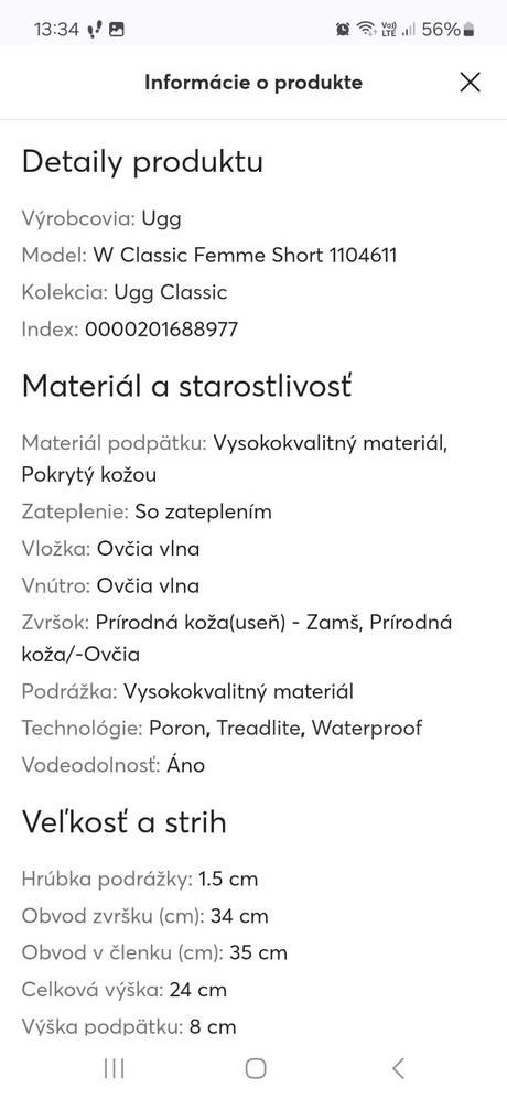 Čižmy kožené originál ugg snehule topánky, ugg,41