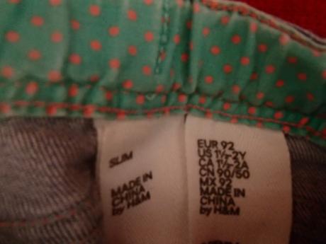 Detske rifle, h&m,92