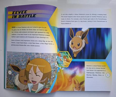 Pokémon príručka "all about eevee",