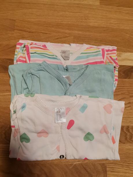 Pyzamka 3pack, h&m,56