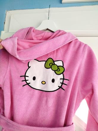 Bavlnený župan, hello kitty,134
