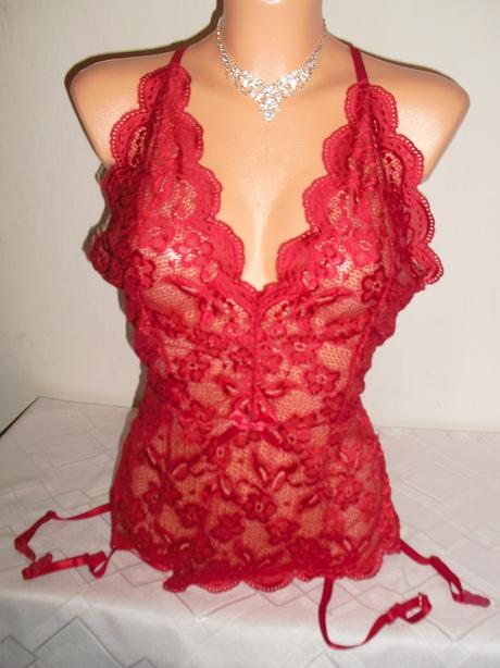 Sexy kosielka podvazkova, l