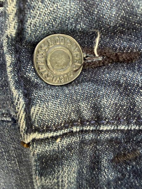 Levis riflova dzinsova minisukna znackova, levis,m