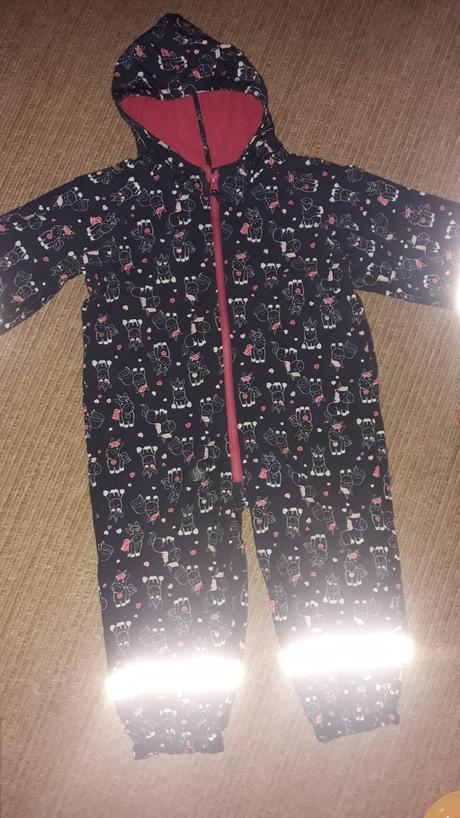 Softšelový overal 92/98, 98