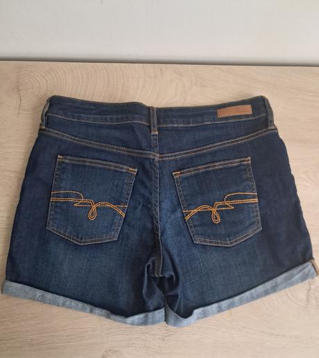 Tmavomodré rifľové kraťasy f&f, f&f,38