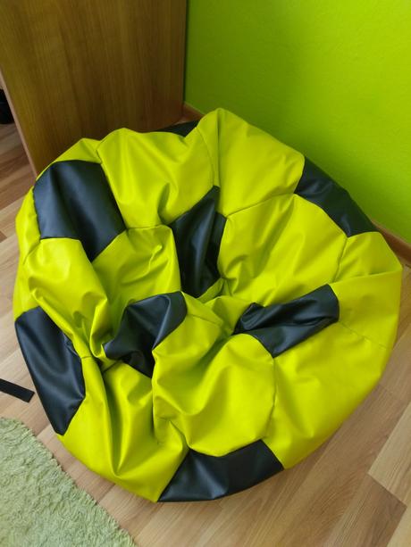 Sedací vak futbalová lopta, 