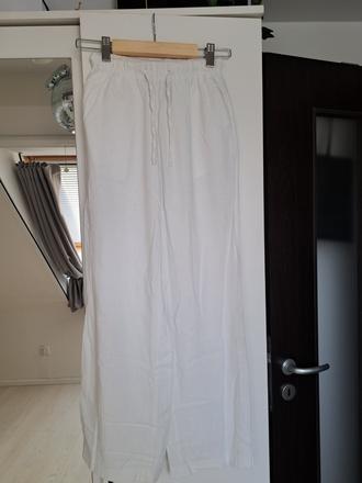 Ľanové nohavice, bershka,32