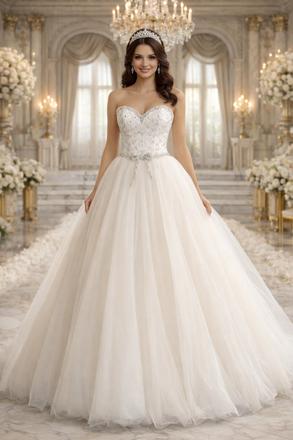 Nádherné korzetové princess šaty zn.jasmine, 32 / 34 / 36