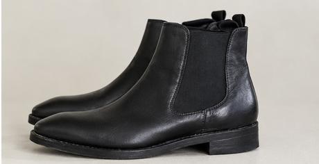 Kožené kotnikove čižmy ručne šité, 38