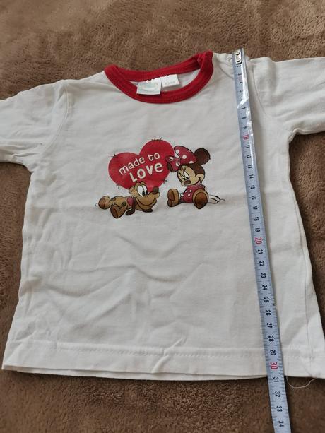 Tričko minie a pluto, disney,62