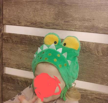 Detská maska žabka,