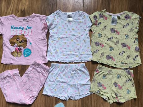 Letné pyžamá 98/104 hm a ine, 98