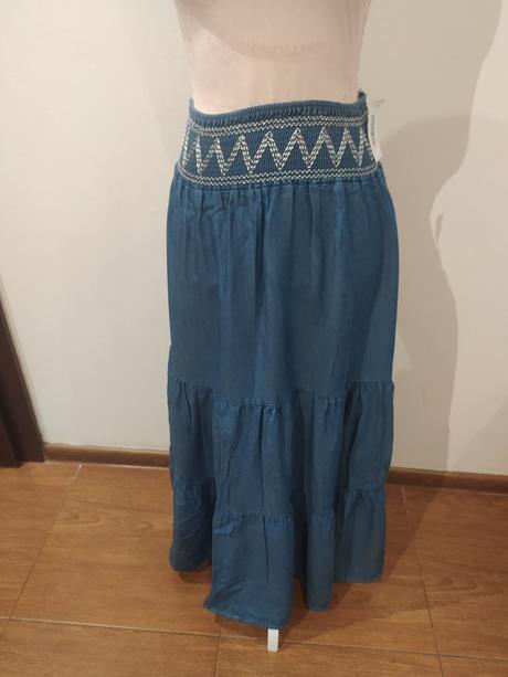 Rifľová sukňa, m / s