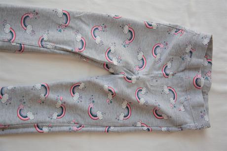 Pohodlné bavlnené jeggins, h&m,134