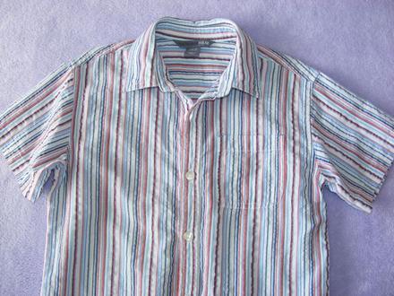 Prúžkavá košeľa zn. h&m, h&m,116
