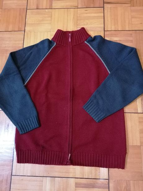 Pánsky sveter na zips, l