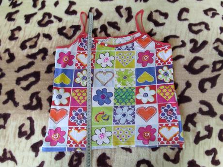 Farebne letne tielko, velkost l, stav ako na fotke, l